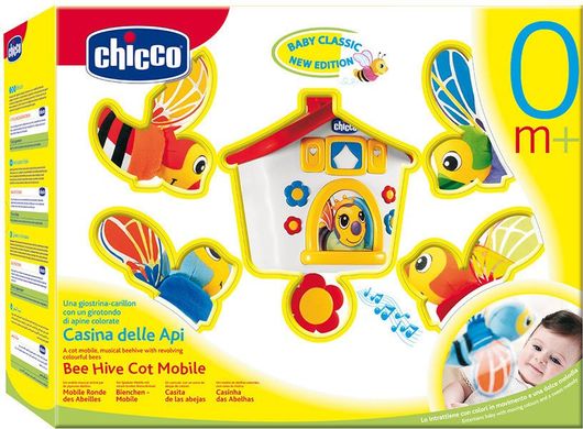Іграшка на ліжечко  Chicco Бджолиний дім, від народження, Унісекс