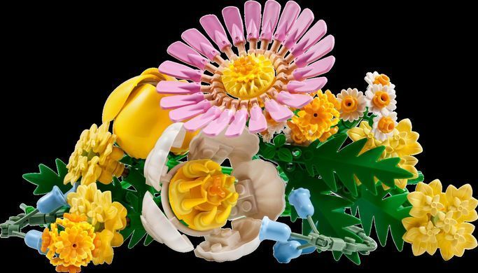 Конструктор LEGO Botanicals Мініатюрний сонячний букет