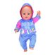 Одежда для пупса Baby born Спортивный костюм голубой (830109-2) , 3+, Унисекс