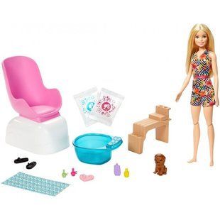 Ігровий набір Barbie Манікюрний салон (GHN07), 3+, Дівчинка