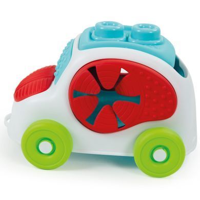 Машинка з конструктором Clementoni "Sensory Car", серія "Soft Clemmy", 8 деталей