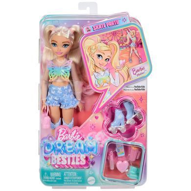Лялька Barbie Малібу "Dream Besties" на роликах