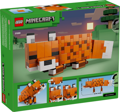 Конструктор LEGO Minecraft Лисиця
