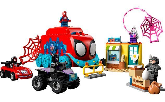 Конструктор LEGO Marvel Мобільна штаб-квартира команди Павука