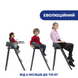 Стільчик для годування 3 в 1 Chicco Crescendo Up