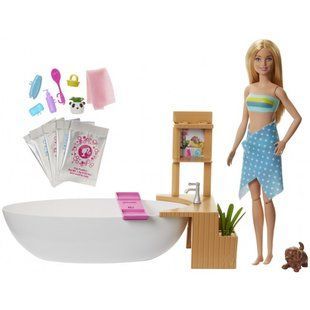 Ляльковий набір Barbie Ванна кімната (GJN32), 3+, Дівчинка
