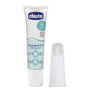 Набір My First Toothbrush Set: зубна щітка-масажер і гель