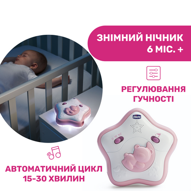 Игрушка-ночник на кроватку Chicco "Радужное сияние"