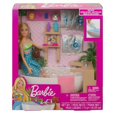Ляльковий набір Barbie Ванна кімната (GJN32), 3+, Дівчинка