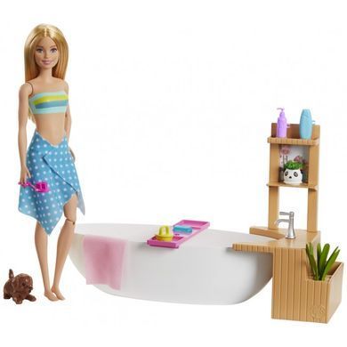 Ляльковий набір Barbie Ванна кімната (GJN32), 3+, Дівчинка