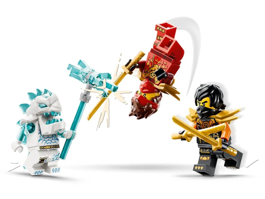 Конструктор LEGO NINJAGO&reg; Комбіновані транспортні засоби Кая та Коула