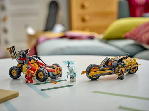 Конструктор LEGO NINJAGO&reg; Комбіновані транспортні засоби Кая та Коула