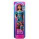 Лялька Barbie &ldquo;Модниця&rdquo; у бірюзовому вбранні з анімалістичним принтом
