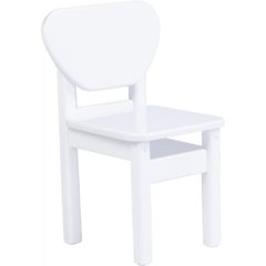 Дитячий стілець білий