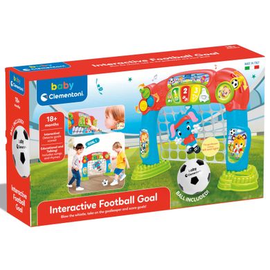 Ігровий розвиваючий центр Clementoni "Interactive Football Goal"