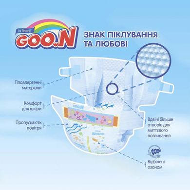 Дитячі трусики-підгузки для плавання Goo.N 3 шт, L (12-20 кг)