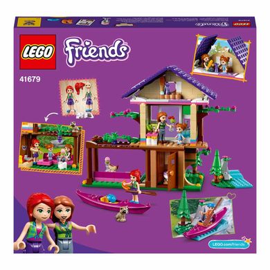 Конструктор LEGO Friends Лісовий будиночок (41679), 6+, Friends, Дівчинка
