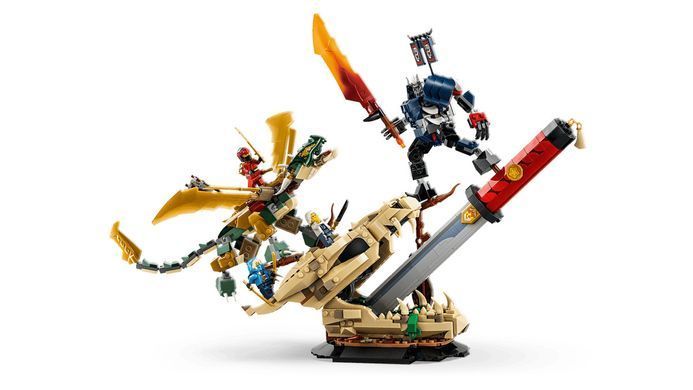 Набір LEGO NINJAGO&reg; Битва біля черепа Дракона з мечем