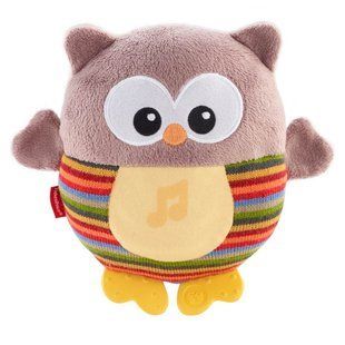 М'яка іграшка-нічник Fisher-Price Весела сова із звуковим ефектом