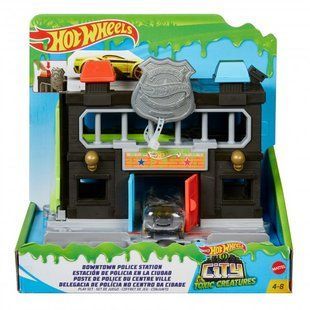 Набір Hot Wheels City "Втеча з поліцейської дільниці", 4+, Хлопчик