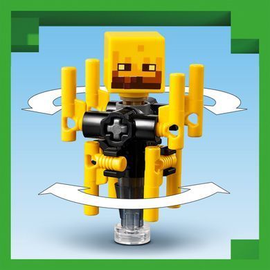 Набір LEGO Minecraft Битва з лавою в Незері