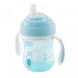 Чашка-непроливайка Chicco Transition Cup 200 мл , 4 м+, Блакитний, 200 мл, від 4-х місяців, Чашка, Пластик