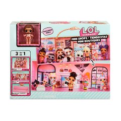 Ігровий набір LOL Surprise 3-в-1 Маленькі крамнички з лялькою (576297)  , 3+, Дівчинка