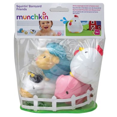 Іграшковий набір для ванни Munchkin "Ферма", 4 шт.