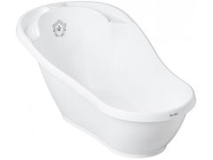 Класична ванночка LUX "ROYAL" з термометром TEGA, Білий, від народження, 102 см, Класична з термометром, Пластик
