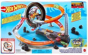 Трек Hot Wheels "Гонки в шиномонтажній" , 5+, Хлопчик