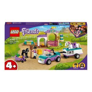 Конструктор LEGO Friends Тренування коней і причеп (41441), 4+, Friends, Дівчинка