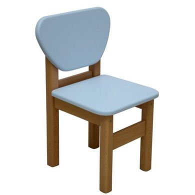 Дитячий стілець блакитний
