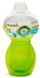 Бутылочка-непроливайка Munchkin "Chew Proof" 296мл. (зеленая), Зелёный, 296 мл, Силикон, Пластик, от 9-ти месяцев, Пластик
