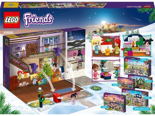 Конструктор LEGO Friends Новорічний календар (41690)  , 6+, Friends, Дівчинка