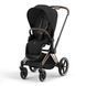 Чохол тканинний для прогулянкового блоку Cybex Priam New Generation (Sepia Black)