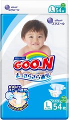 Підгузки GOO.N для детей (9-14 кг)  54 шт, L (9-14 кг)