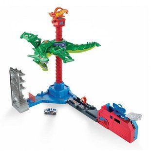 Ігровий набір Hot Wheels "Повітряна атака дракона", 5+, Хлопчик