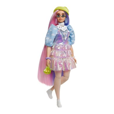 Лялька Barbie "Екстра" у cалатовій шапочці