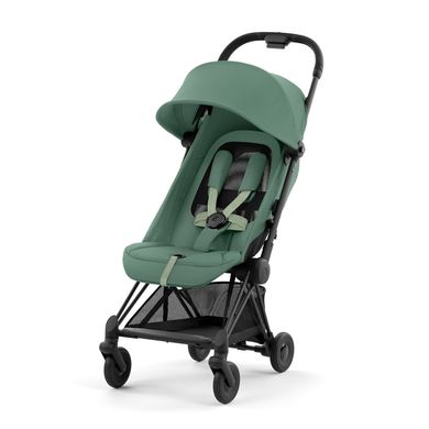 Прогулянкова коляска Cybex Coya (Matt Black / Leaf Green)