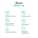 Підгузки Offspring Tangy Orange, розмір NB, до 4 кг, 56 шт