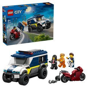 Конструктор LEGO City Поліцейський фургон для перевезення в'язнів