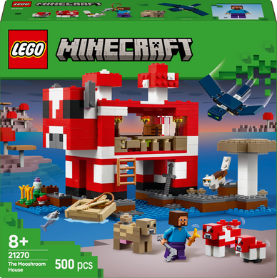Конструктор LEGO Minecraft Грибний будинок