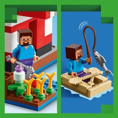 Конструктор LEGO Minecraft Грибний будинок