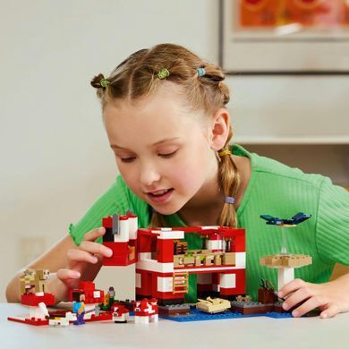 Конструктор LEGO Minecraft Грибний будинок
