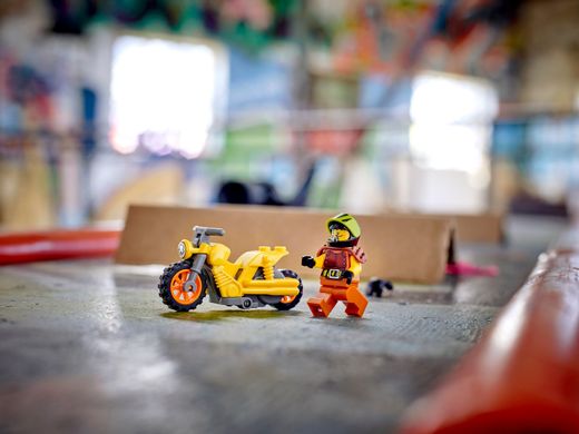 Конструктор LEGO City Stuntz Руйнівний каскадерський мотоцикл (60297)  , 5+, City, Хлопчик