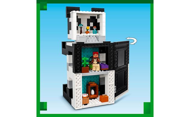 Конструктор LEGO Minecraft Помешкання панди