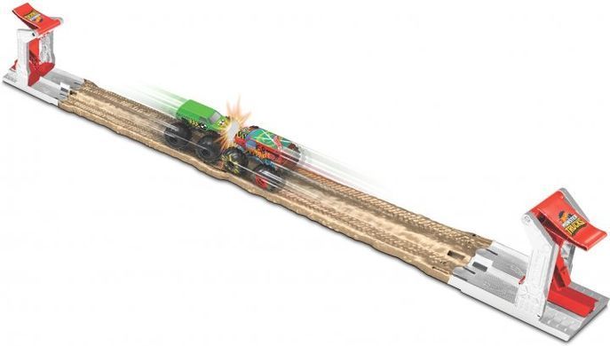 Набір Hot Wheels Monster trucks "Подвійний старт", 4+, Хлопчик