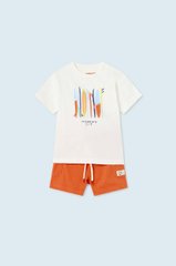 Комплект (шорты, футболка) д/м Mayoral, оранжевый
