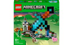 Конструктор LEGO Minecraft Форпост с мечом