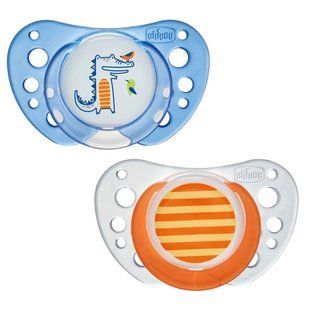 Пустушка PHYSIO AIR, латекс, 6-16 м (2шт) Chicco